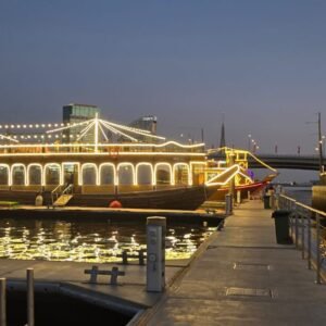 Desert Safari By Bus With Glass Cruise Dubai Marina