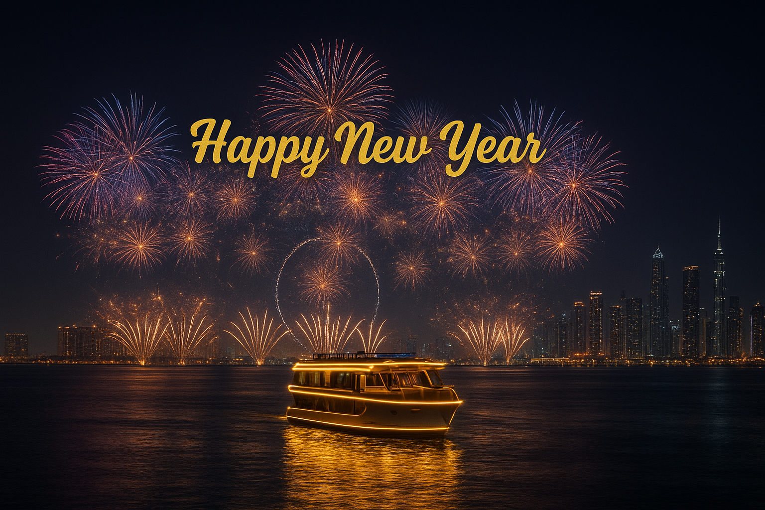 book New Year’s Eve Cruise Dubai